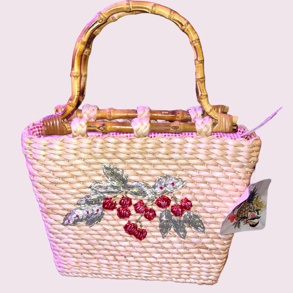 Cherry 🍒 Basket Bag